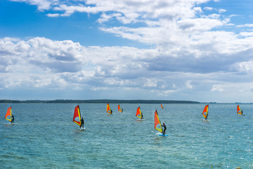 Surfer auf dem Wasser
