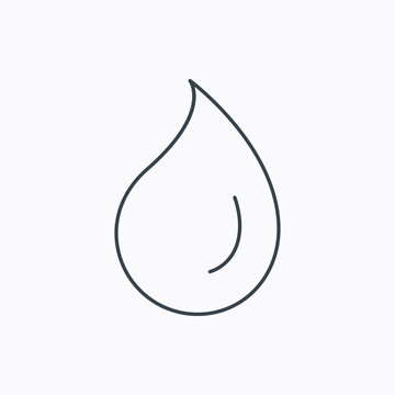 recommend clip art: Water drop icon. Liquid sign.