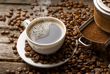 Coffee cup and saucer