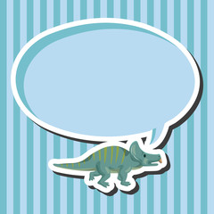 dinosaur theme elements vector,eps