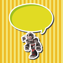 robot theme elements vector,eps