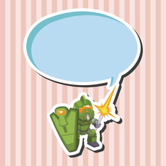 robot theme elements vector,eps