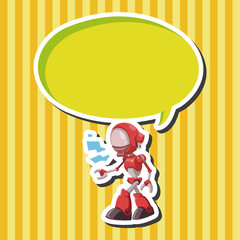 robot theme elements vector,eps