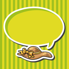 sun hat theme elements