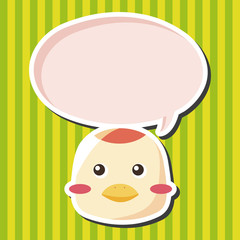 animal cartoon theme elements