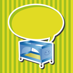 baby bed theme elements