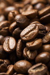 Coffee beans background