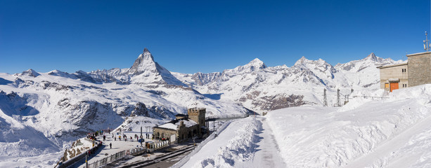  zermatt, switzerland, matterhorn, real panorama