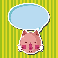 animal cartoon theme elements