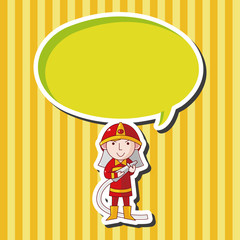 fireman theme elements