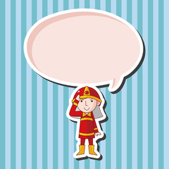 fireman theme elements