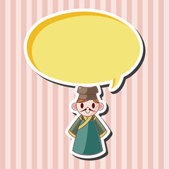 Chinese people theme elements