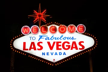 Muurstickers Welkom bij Fabulous Las Vegas © Wirepec
