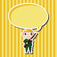 people theme soldier elements