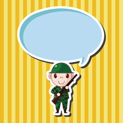 people theme soldier elements