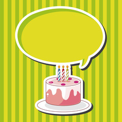 birthday decorating cake theme elements