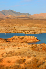 Lake Mead Evening Scenery