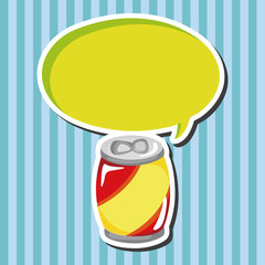 soda drink theme elements