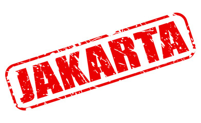 Jakarta red stamp text