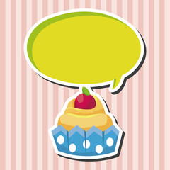 decorating cake theme elements