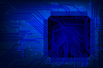 chip board digital vector