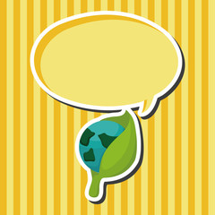 Environmental protection concept theme elements; Protect our env