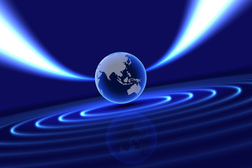 global technology background.