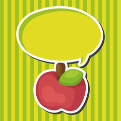 vegetables and fruits theme elements