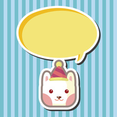 animal dog cartoon theme elements