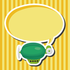 style hot air balloon theme elements