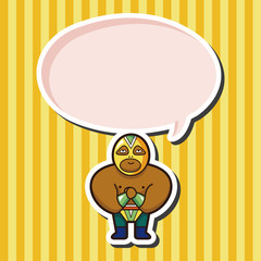 Wrestler theme elements