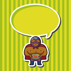 Wrestler theme elements