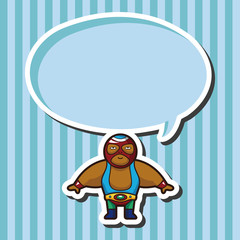 Wrestler theme elements