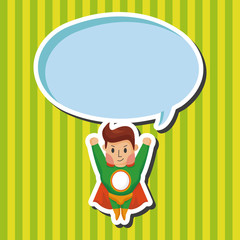 superman theme elements