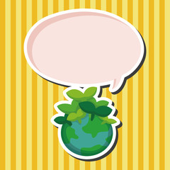 Environmental protection concept theme elements; Protect our env