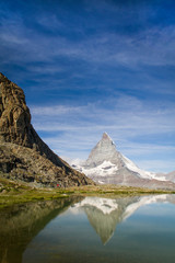 Obraz premium Matterhorn in the swiss alps