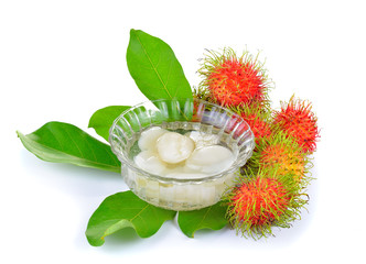 Rambutan in syrup