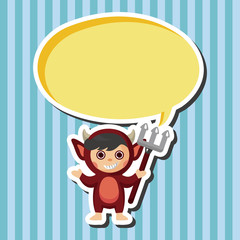 party cartoon costume theme elements