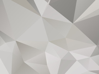 Silver Triangular Background