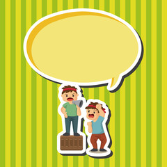 Protesters theme elements