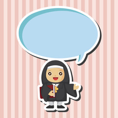 pastor and nun theme elements