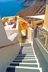 Architecture on Santorini island, Greece
