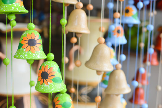 Ceramic handycrafts in the shops of San Juan de Oriente