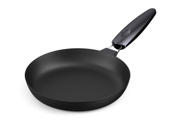 Teflon frypan closeup