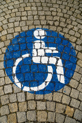 handicapped - disabled parking sign (64)