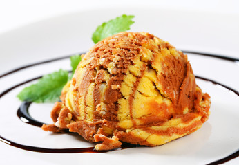 Vanilla chocolate ice cream