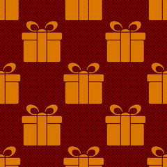 Seamless Gifts Pattern. 