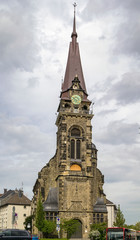 Fototapeta na wymiar Trinity Church, Aachen, Germany
