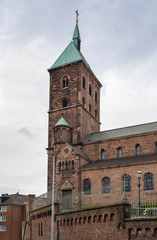 Fototapeta na wymiar St. Adalbert church, Aachen, Germany
