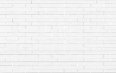 White brick wall background texture